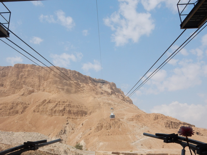Cable Car up to Masada