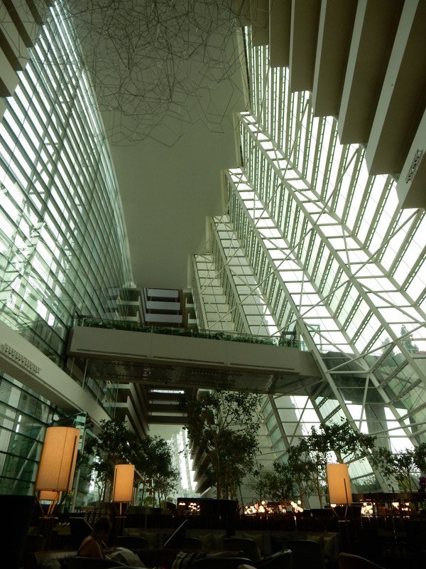 Atrium of Marina Bay Sanda