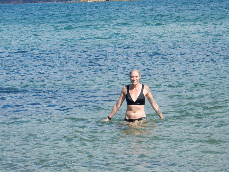 Helen in the sea