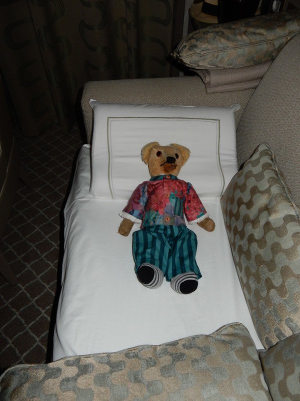 Ted's bed