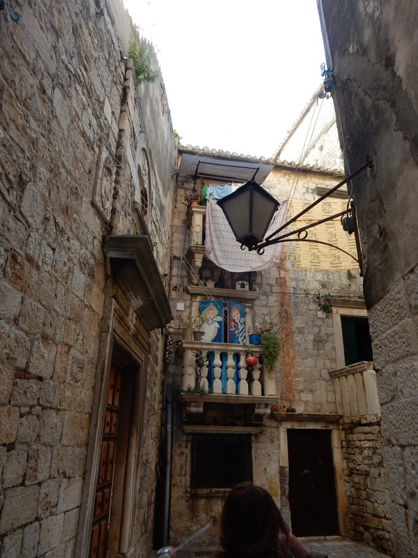 Back street in Trogir