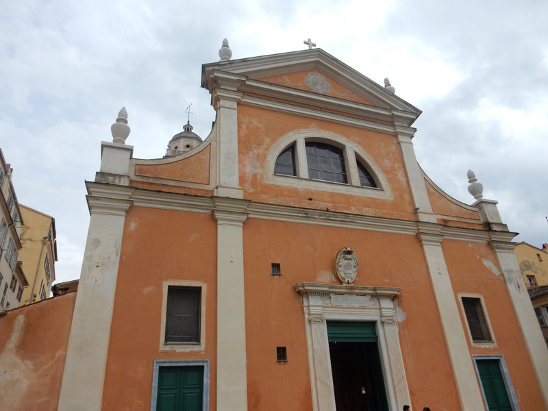Plain facade of Cathedral