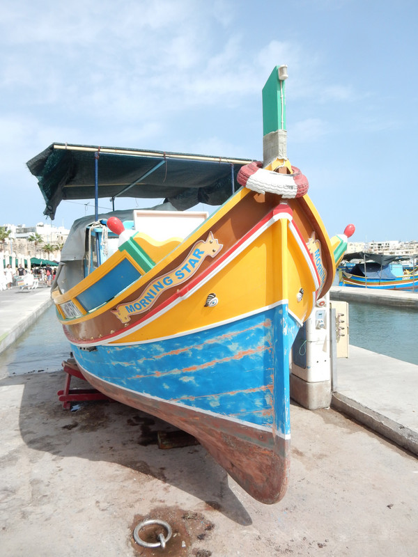 typical fishing boat