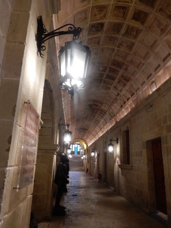 One of many underground passages