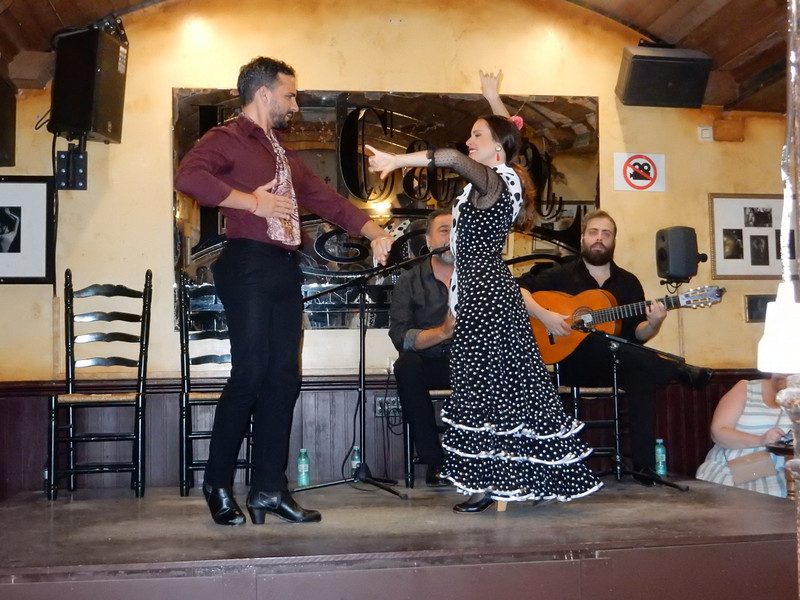 Flamenco dancing