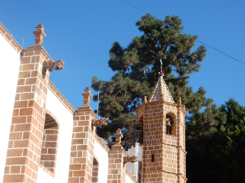 Detail of church of Madonna of the Pines