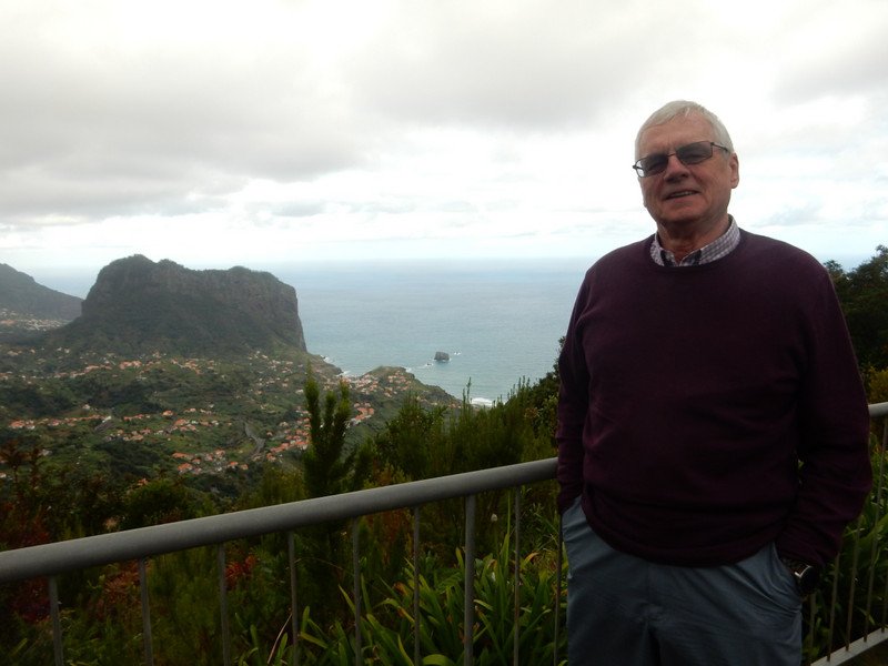 Stefan overlooking Funchal