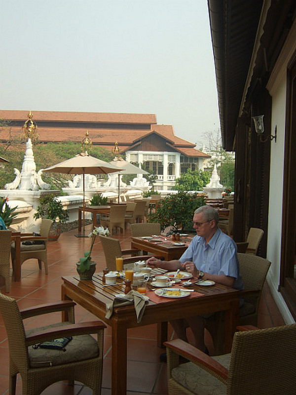 breakfast on the terrace