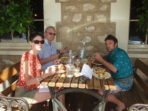 lunch in Goolwa