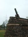 wall and cannon