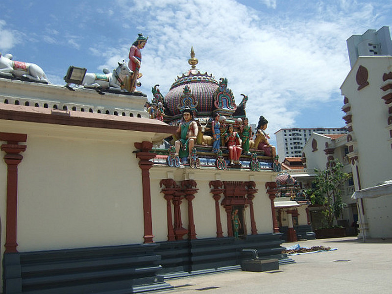 Part of Chinese temple