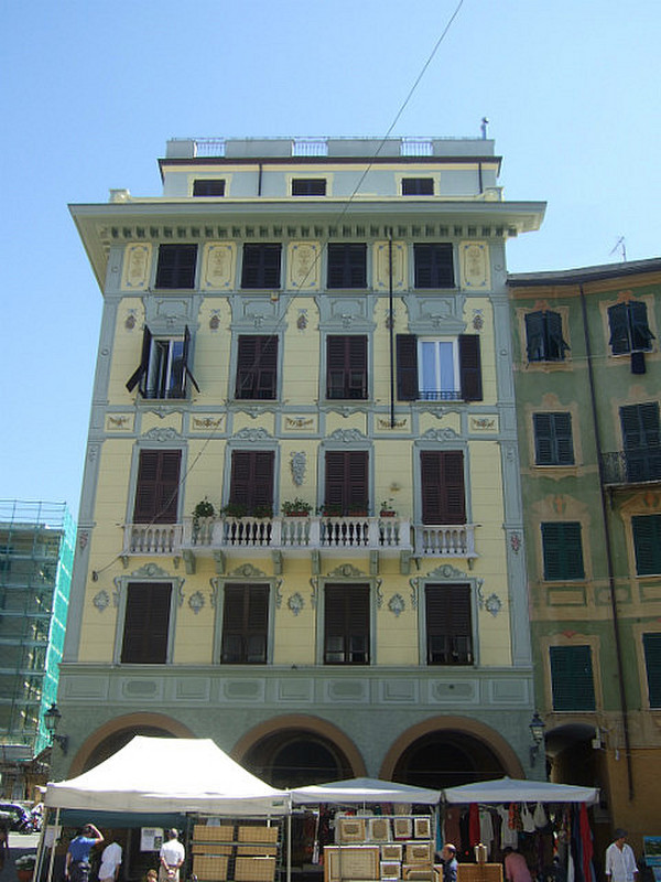 Typical Ligurian building