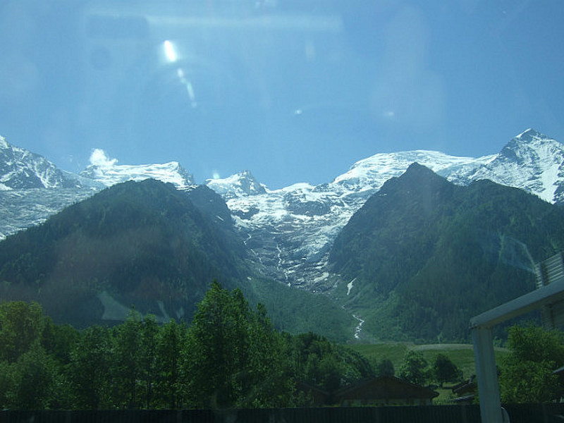 Towards Mont Blanc