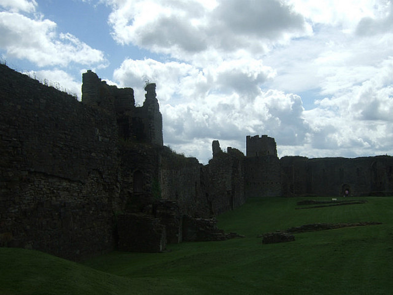 Richmond castle walls