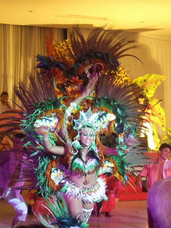 Costume of feathers