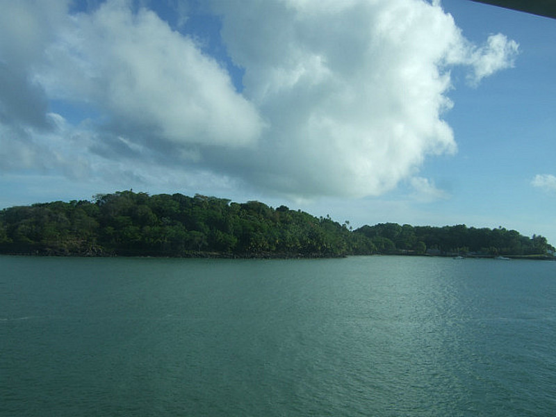 Devil&#39;s island from the ship