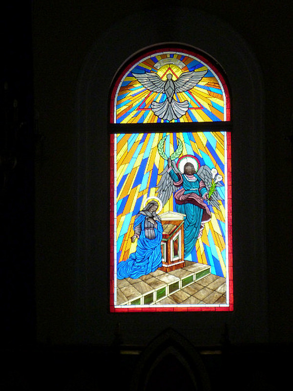 window in cathedral