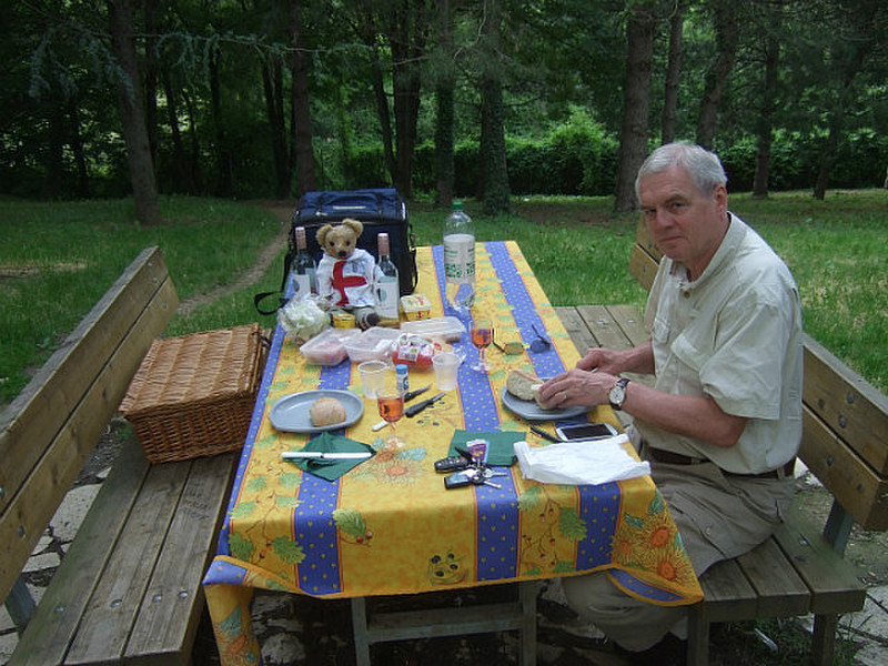 last picnic on the trip down