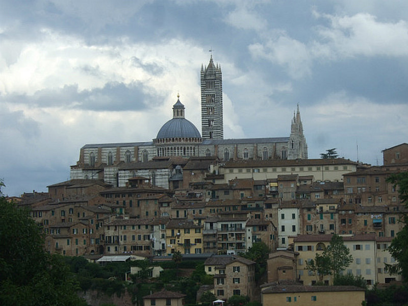Siena from outside the city