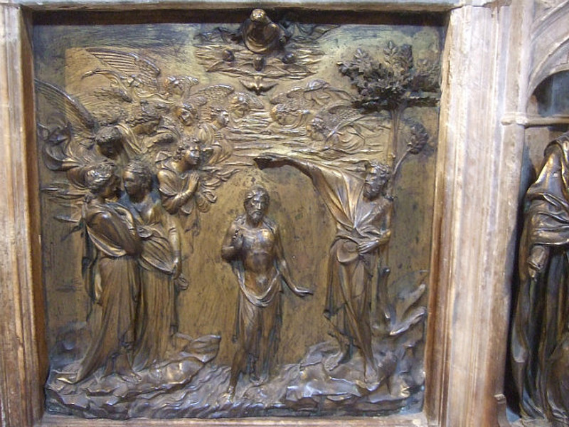 Ghiberti&#39;s Baptism