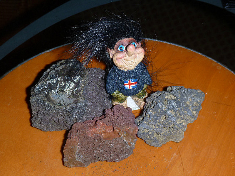 little person amongst my volcanic rocks