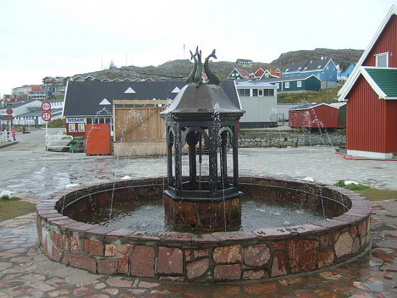 Town fountain