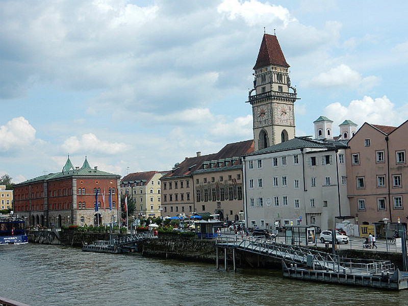 Town seen from the river