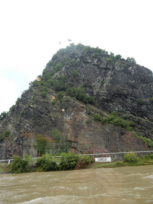 The Lorelei rock- rather disappointing