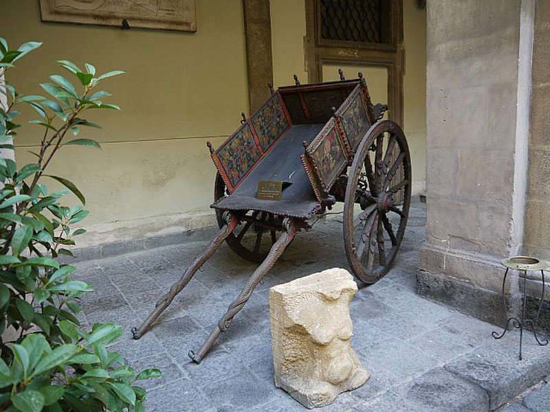 carriage off a side street