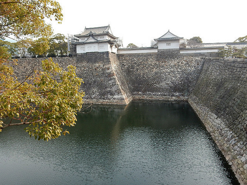 Moat of Osaka castle