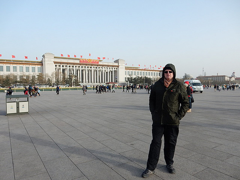 Stefan in Tianenmen square