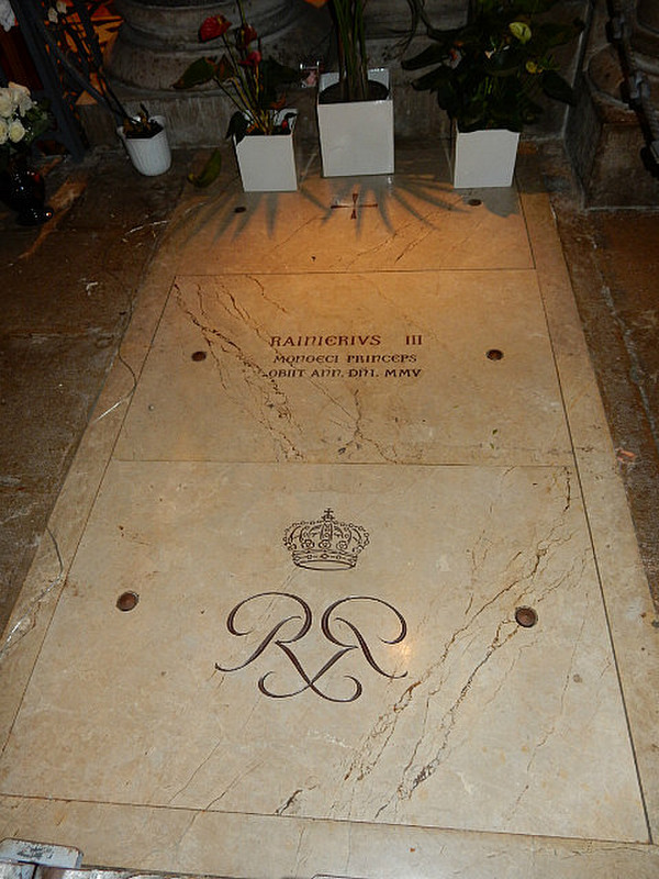 Memorial to Prince Rainier