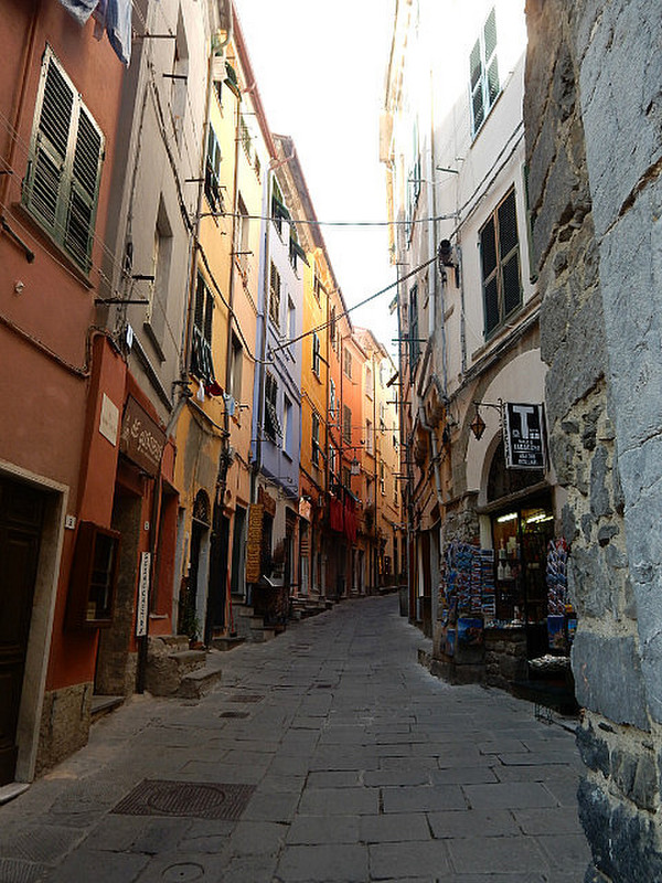 The main street of Portovenere