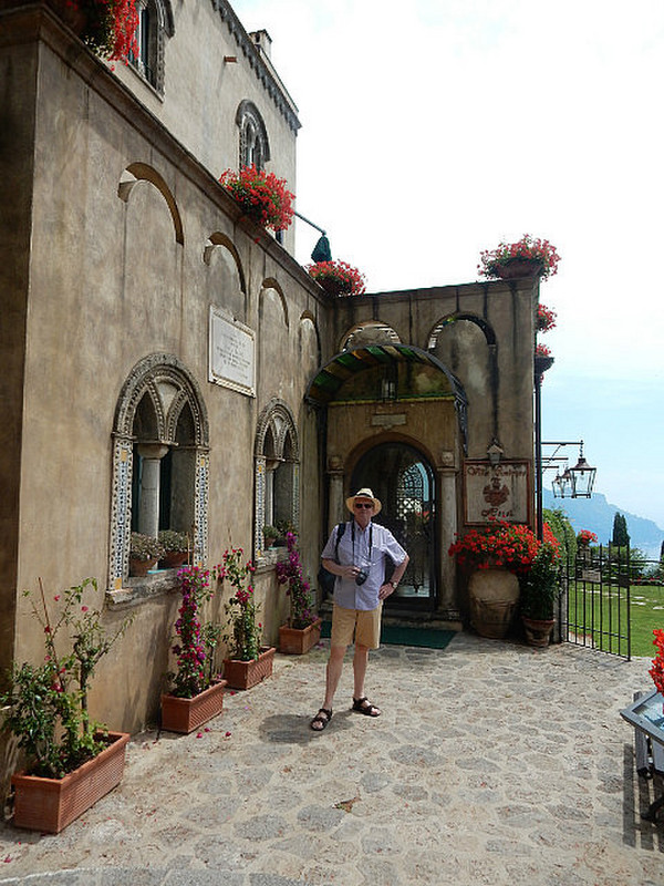 Stefan at Villa Cimbrone