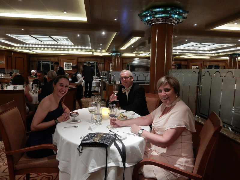 Dinner with Isabel-cruise consultant