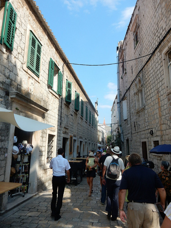 Narrow streets of Trogir