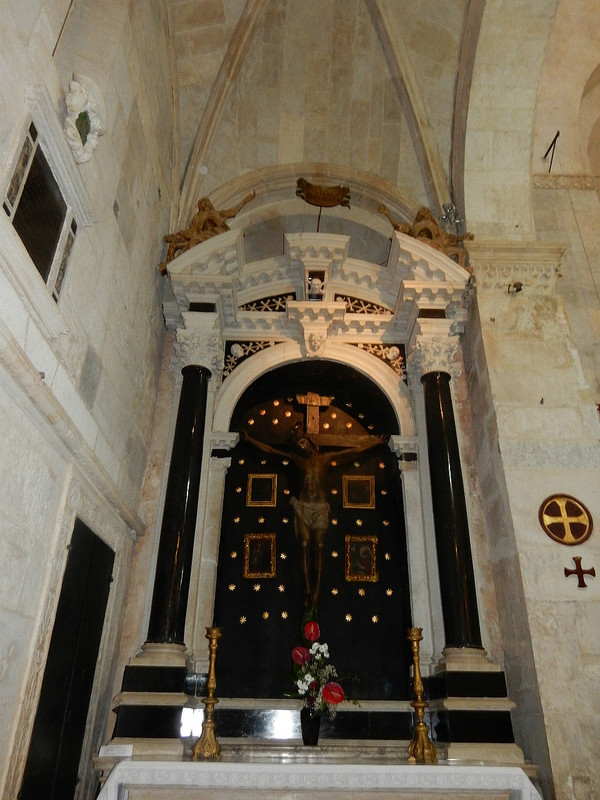 Black altar built after the Plague