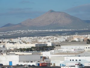 Lanzarote from the ship