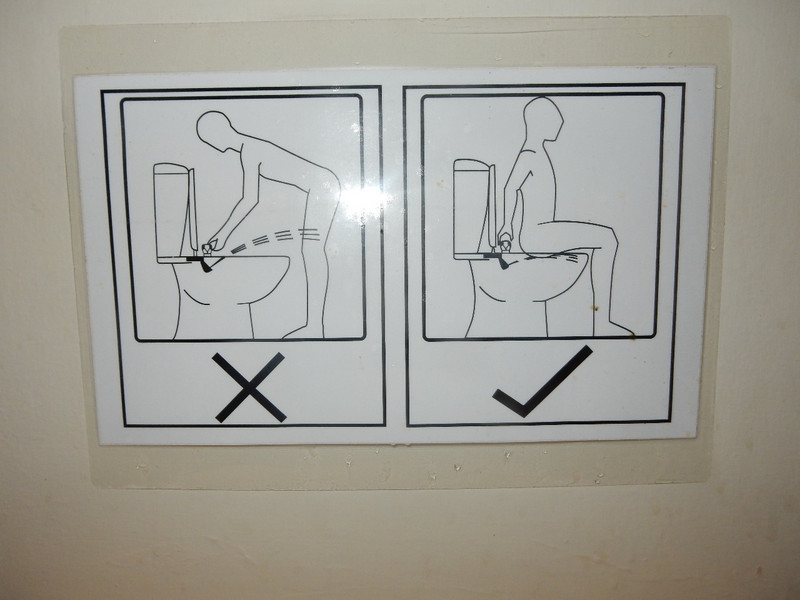 How to use the bum flush!!!!
