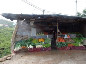 Vegetable stall