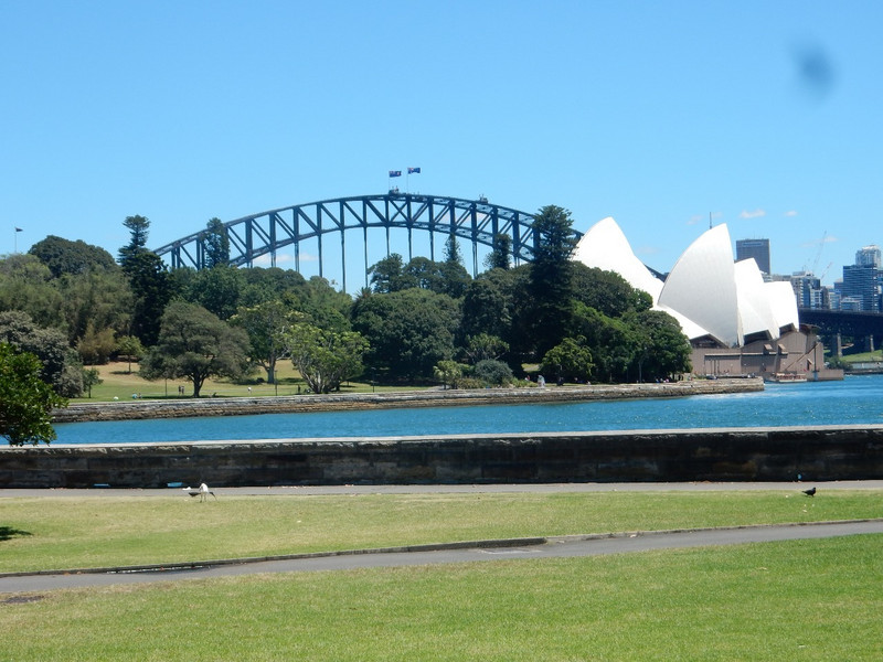 Bridge and Opera house from Bot Gdn