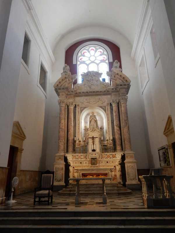 Inside Church of San Pedro Claver