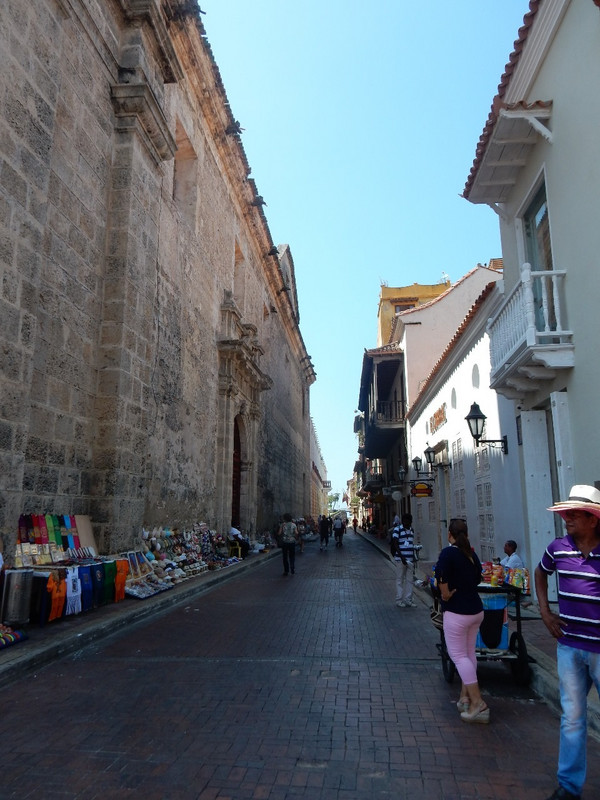 Narrow streets in old town