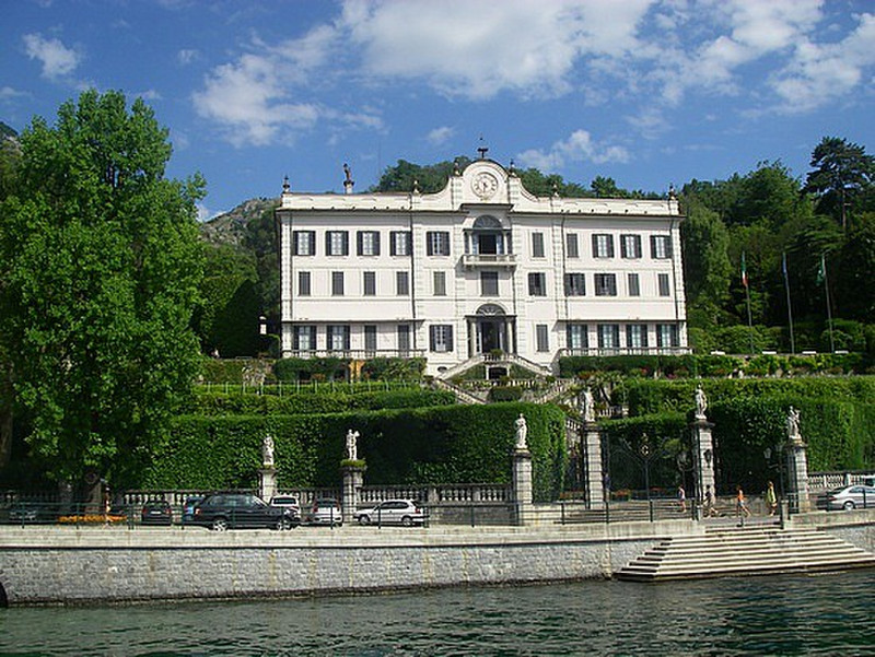 Villa Carlotta from the lake