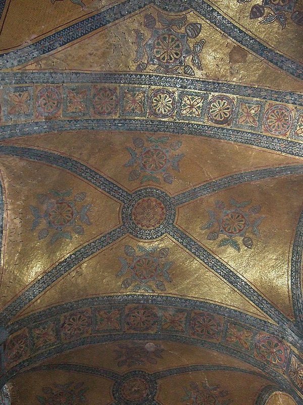 mosaics in Hagia Sophia