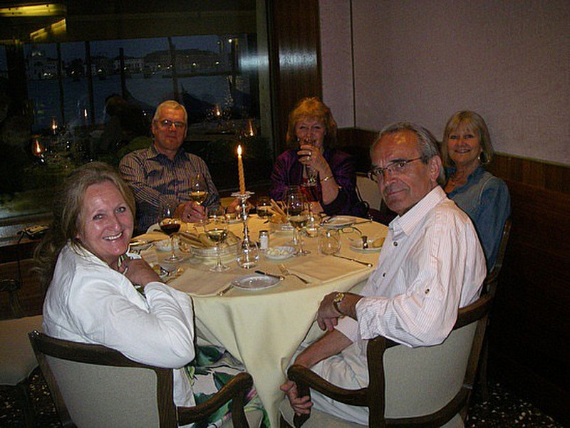 dinner in the Monaco