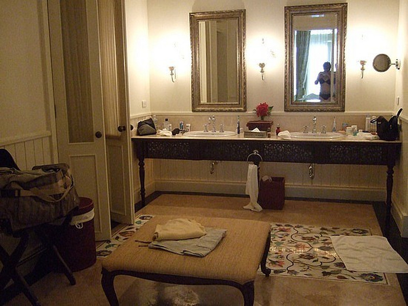bathroom as big as our dining room