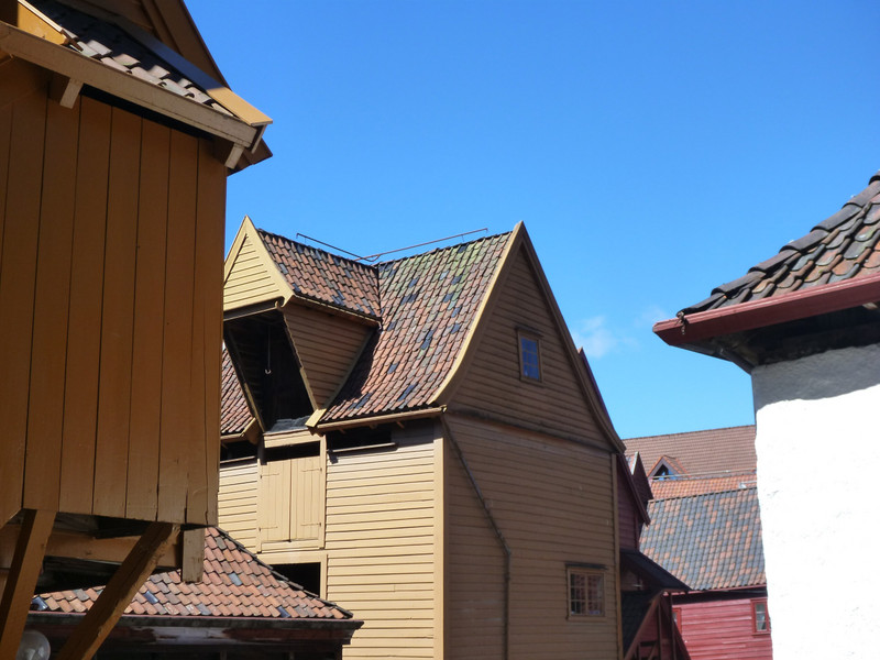 Hansiatic wooden houses
