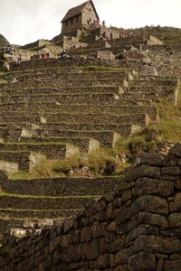 Terraced hillside of Machu Picchu