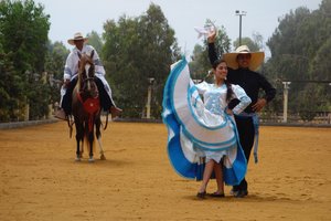 Performers at Hacienda horse show